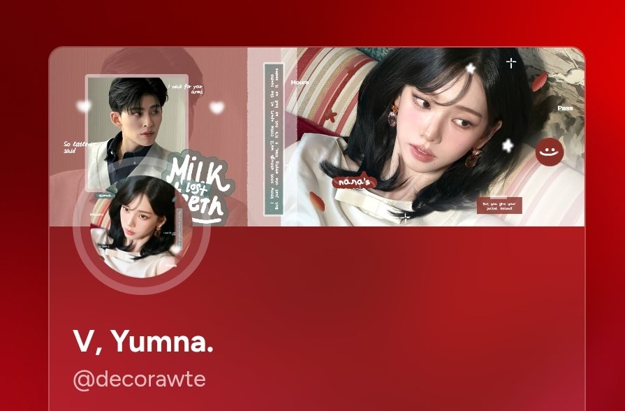 V, Yumna. tweet media