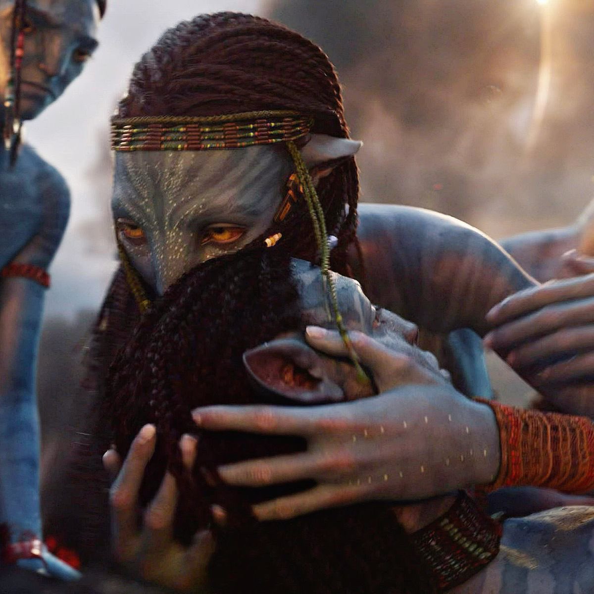 holding their babies until their last breath