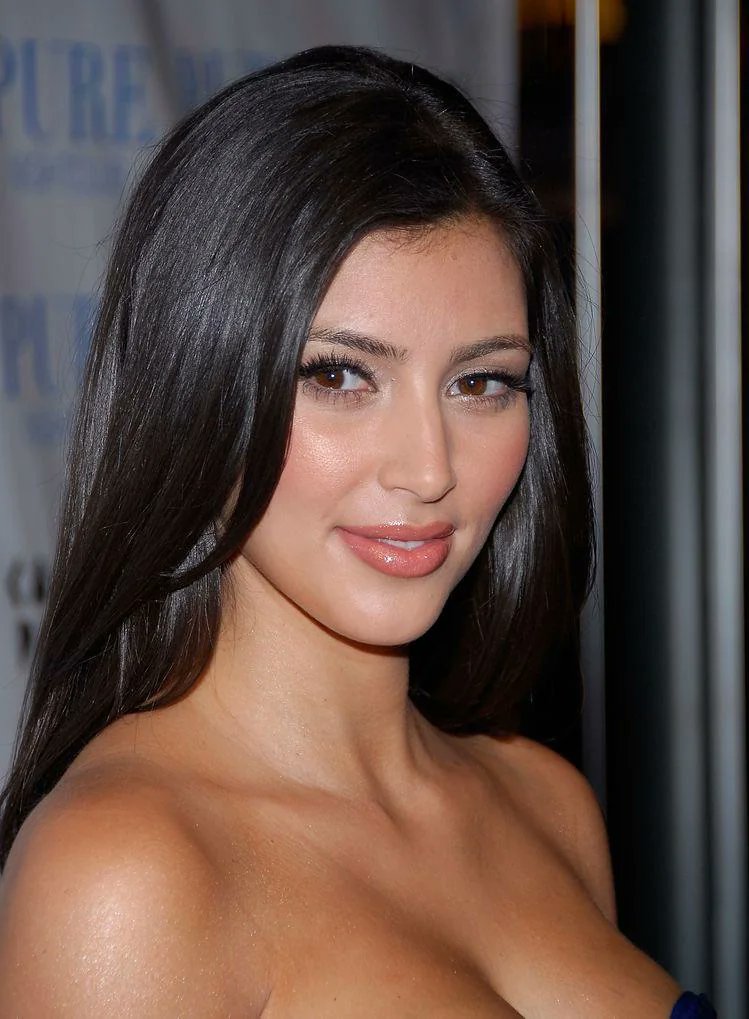 the beauty of kim kardashian