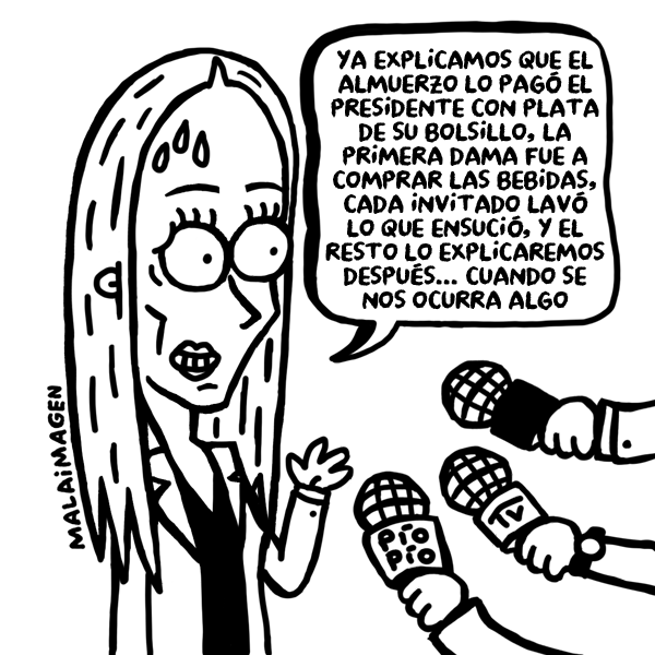 ALMUERZO 🤥 (Si te gustan mis dibujos, puedes apoyarme aquí: esponsor.com/malaimagen/ gracias!)