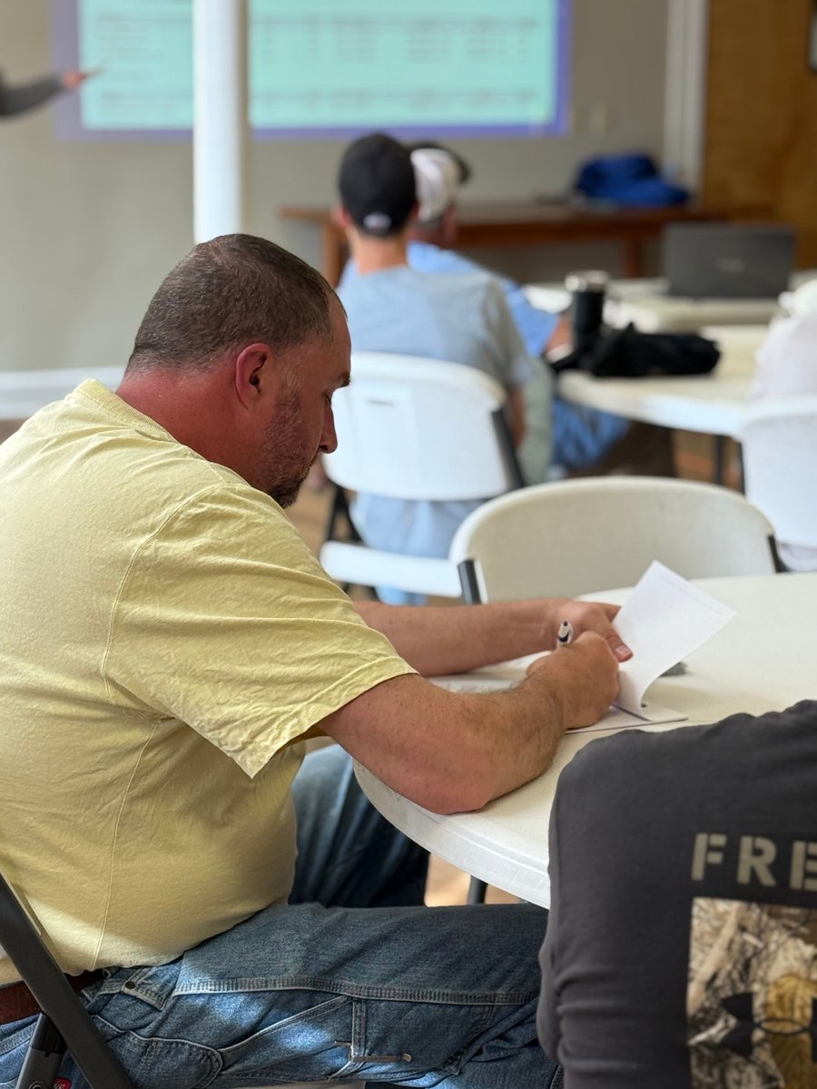 KYRuralWater's tweet image. That’s a wrap on Day 1 in Cadiz 👏💧

Learning, problem-solving, and real conversations all day—from water quality to cybersecurity to communication in the field.

Proud of the operators putting in the work. Back at it tomorrow 🙌

#ContinuingEducation #CEUs #KRWA