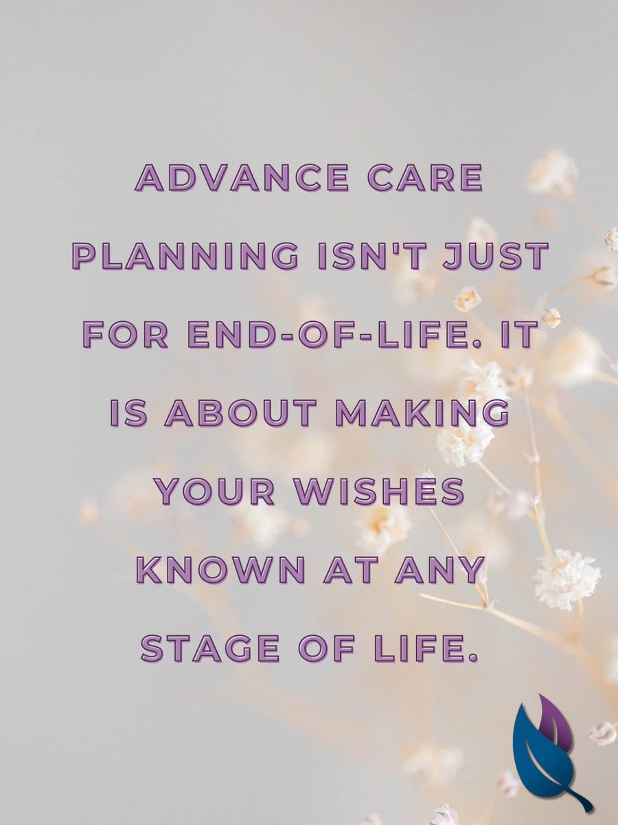Compassionate_O's tweet image. Advance Care Planning isn’t just for end-of-life—it’s about making your wishes known at any stage of life. Ahead of National Advance Care Planning Day on April 16, start the conversation. 💙
#acp #advancecareplanning #compassion #compassionateottawa