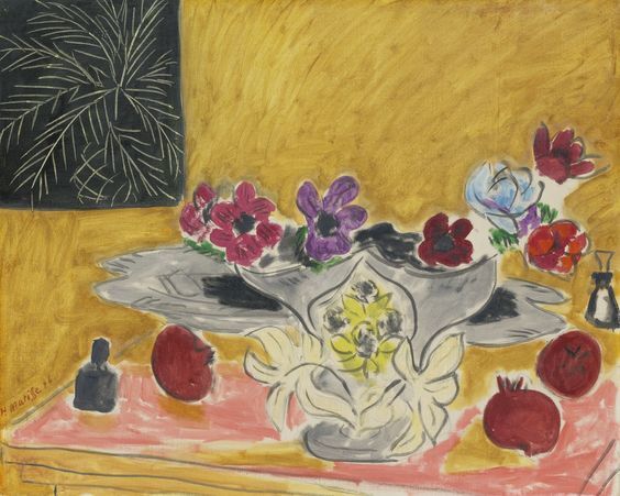 artistmatisse's tweet photo. Anemones Et Grenades #artbots #matisse https://t.co/sfWnFSReLR