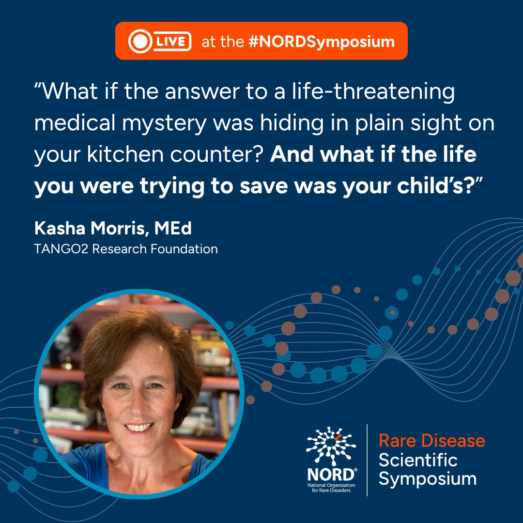 RareDiseases's tweet image. Kasha Morris co-founded @TANGO2Research Foundation and, starting with 7 families, began what would become a #TANGO2 registry.

Their natural history study confirmed a suspicion that doctors wouldn't: Flintstones #vitamins improved their son's condition.

The answer: B vitamins.