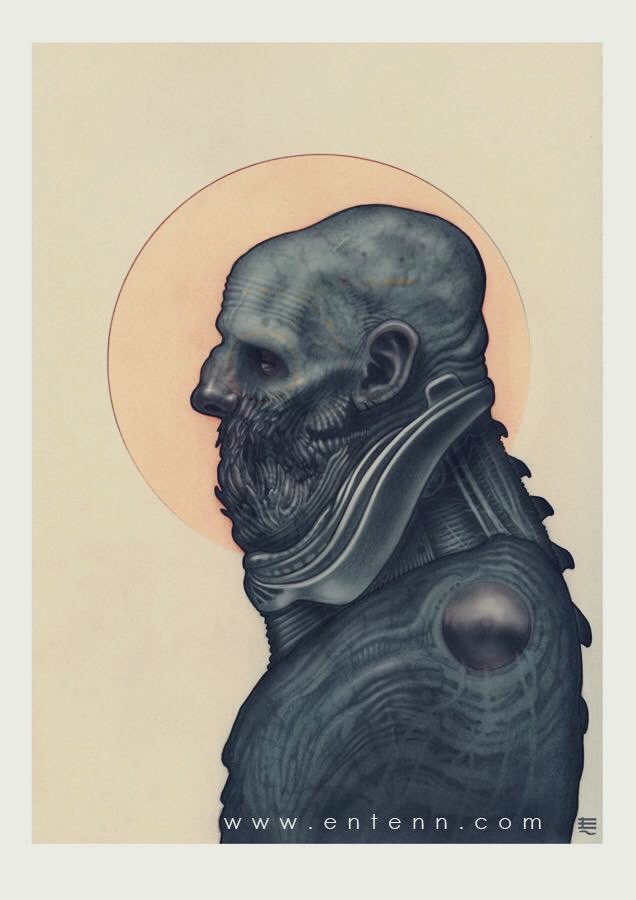 Space virus is dangerous. #spacevirus #entenn #scifihorror #dune #alien #imaginefx #sketchbook #graphite