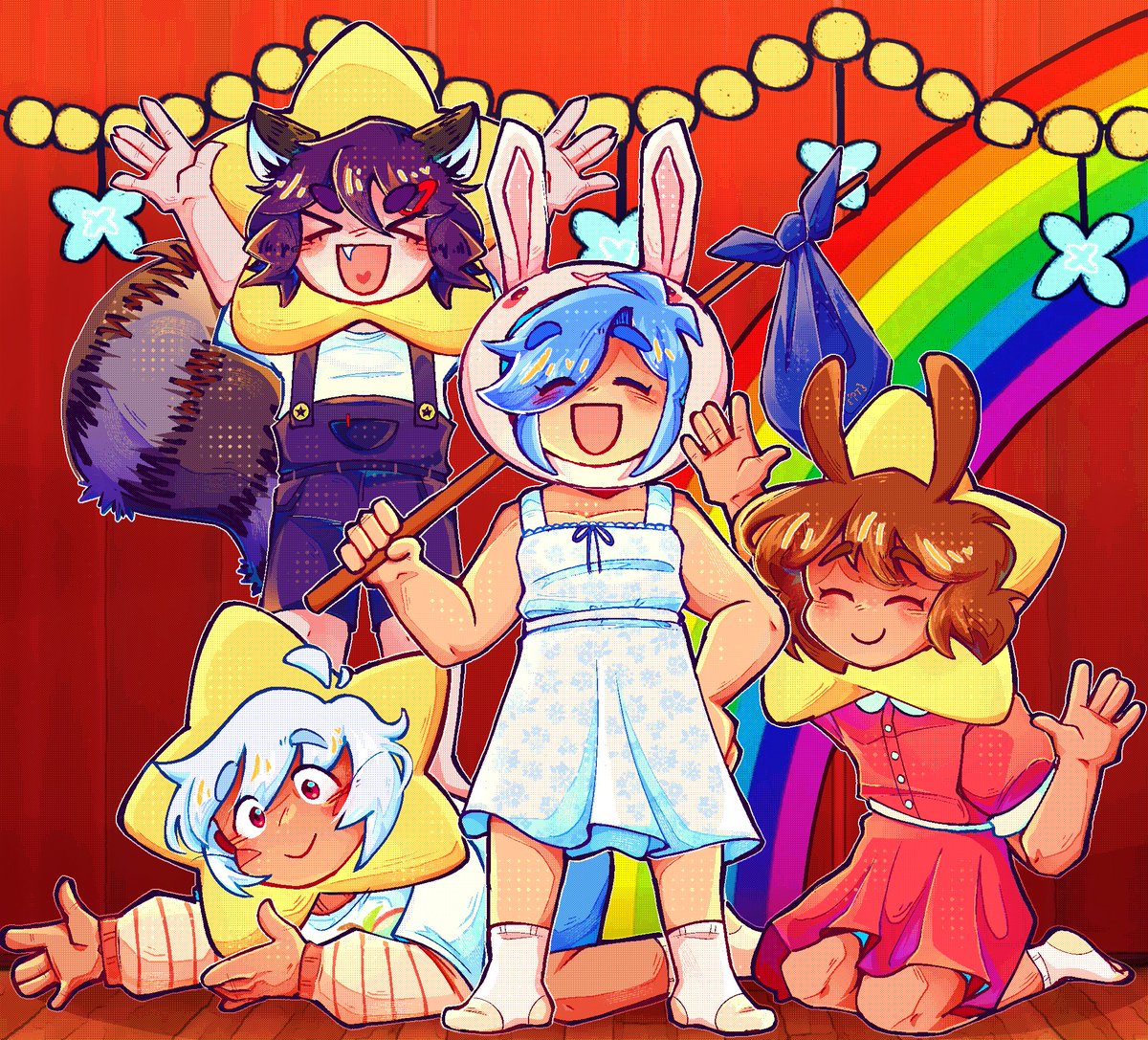 Feliz cumpleaños Juni!! 🐇🎂
Wat y estos quienes son
#RatatinGaming #RatatinFanChildrenAu