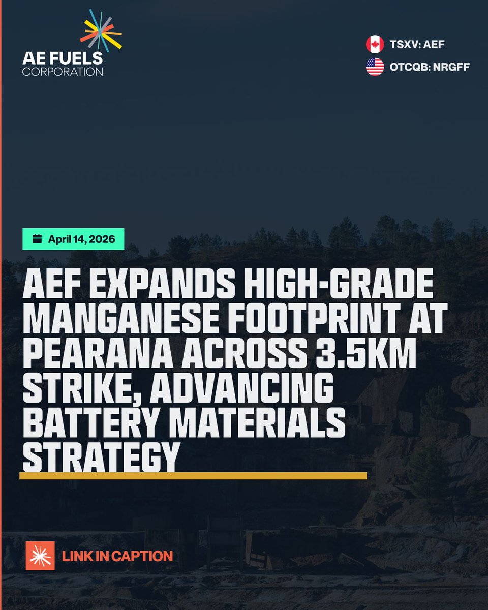 AE Fuels (TSXV: AEF) tweet media
