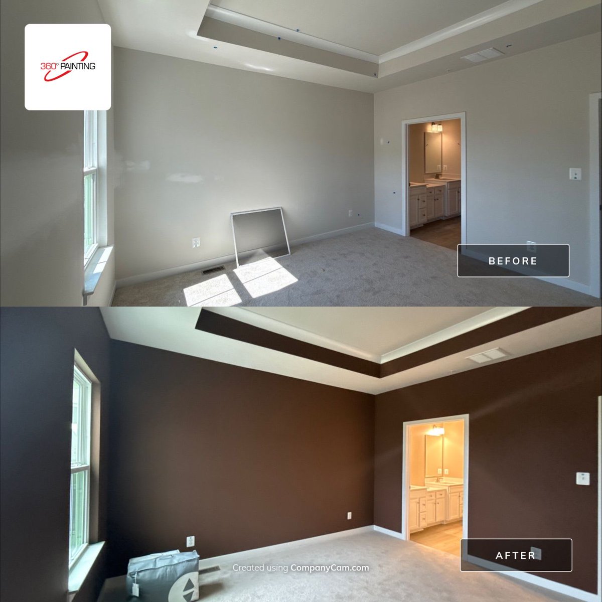 360PaintingYork's tweet image. From plain ➡️ powerful. 🎨

This color change gave the entire room a whole new vibe.

Ready to transform your space?
 
Call us today to schedule your free estimate.

#360Painting #colortransformation #interiorpainting #freeestimate