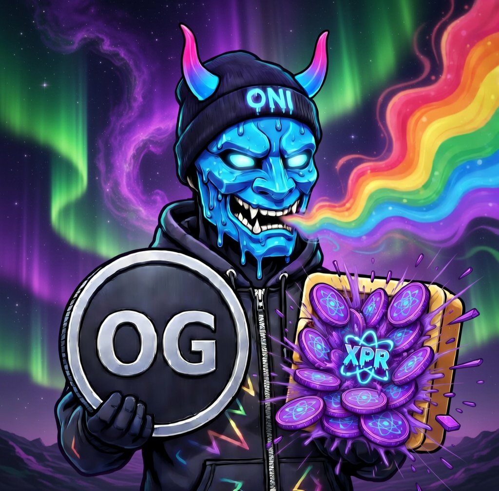 OniStacksCrew's tweet photo. $OG x $ONI ~ 1 Day for Snapshot
TOP 20 Holders 
30M $XID to $ONI holders
20M $ONI to $OG holders
Special NFT Airdrops
Claim your Spot:
$OG ⚛️ https://t.co/3esXeNon1c ⚛️
$ONI ⚛️ https://t.co/1RPcXMwMoR ⚛️
$XID ⚛️ https://t.co/7GDKgD4PNA ⚛️

#OG #ONI #XID #SimpleDex #XPRNetwork https://t.co/piiJ1SsB1A