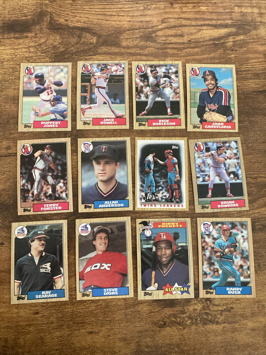 BloggerTubbs's tweet image. A barrage of thank yous to the super-generous @1984WSchamps for sending me 20 cards to help me complete some 1987 Topps team sets as part of a request I put on the 4/5 @ngtcollectibles giveaway thread! Additional thanks to Nathan for hosting the thread &amp;amp; bringing us all together