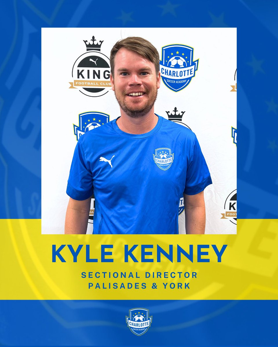 CSA_Soccer's tweet photo. Next up π
We are proud to announce Kyle Kenney has been named Sectional Director of Palisades/York! Congratulations, Kyle, on your promotion!
#csaproud #csastaff #csaupdates #charlottesocceracademy https://t.co/ywD9uJwlbz