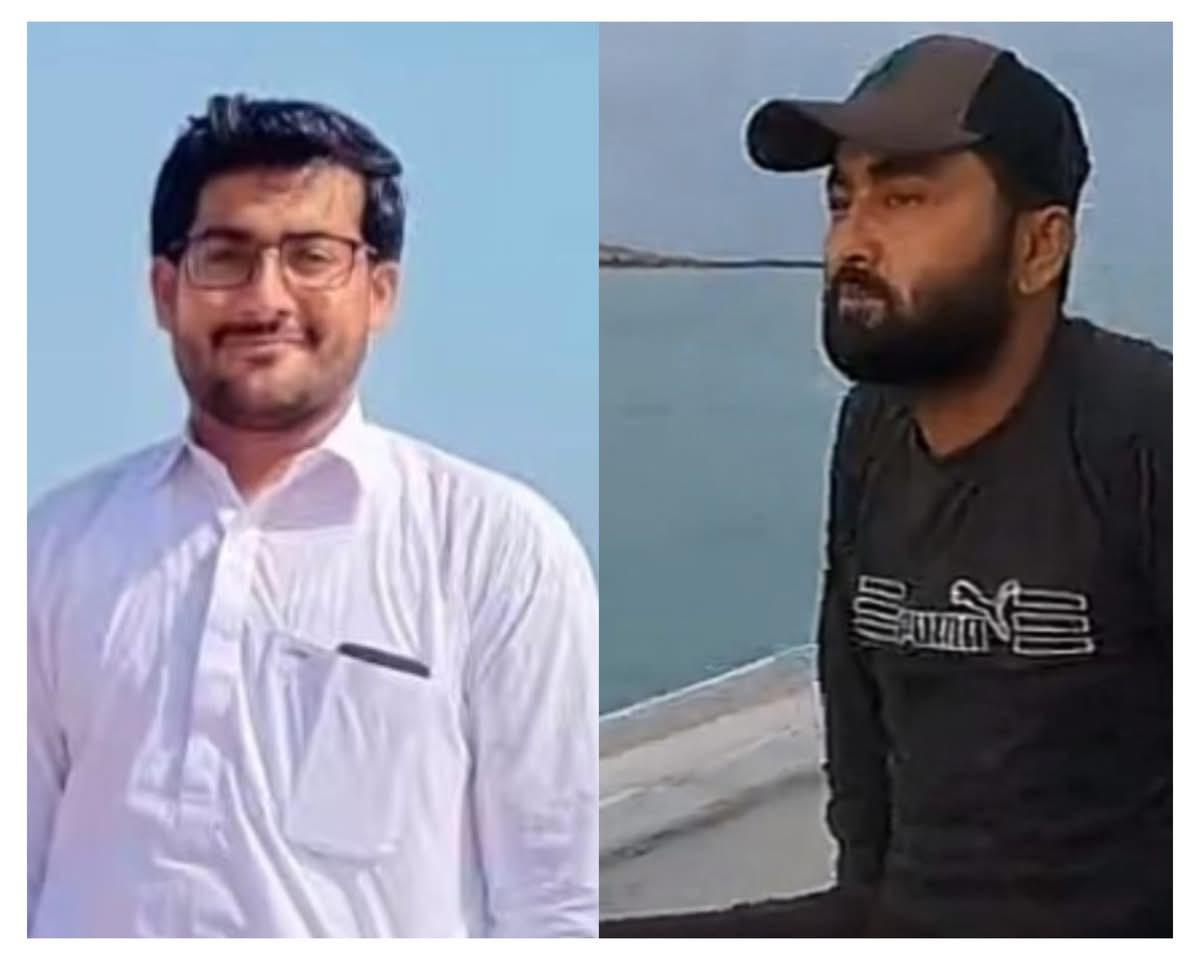 #بلوچستان کے ساحلی شہر جیونی میں گزشتہ شب قابض پاکستانی فورسز نے ریاض ولد سید اور جہانزیب ولد جامل کو حراست میں لینے کے بعد جبری طور پر لاپتہ کر دیا ہے. 

ہم سب بلوچ قوم کو اب متحد ہو کر مزاحمت کرنی چاہیے اس قابض ریاست کے خلاف۔✊ 

#EndEnforecdDisapperances 
#StopBalochGenocide