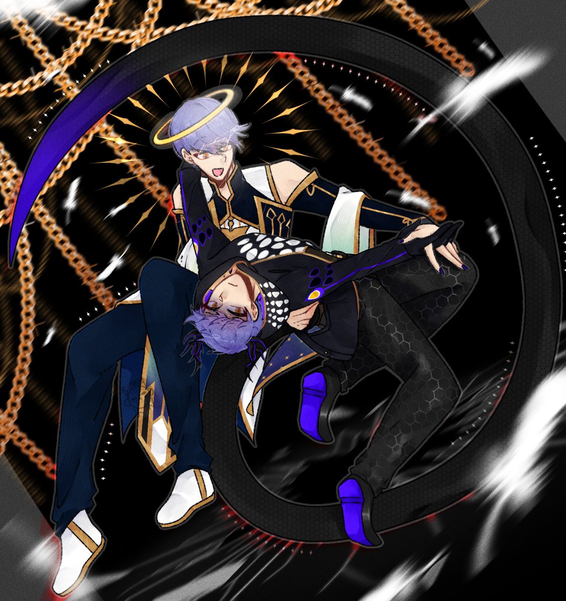 Fallen Angel Leviathan #obeymeleviathan #おべいみー #obeymefanart #obeyme