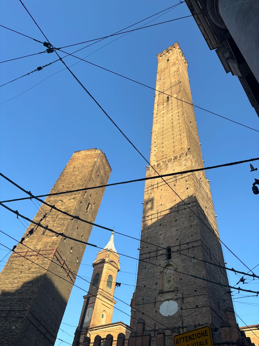 Blue skies of Bologna #Travel #italy #Bologna