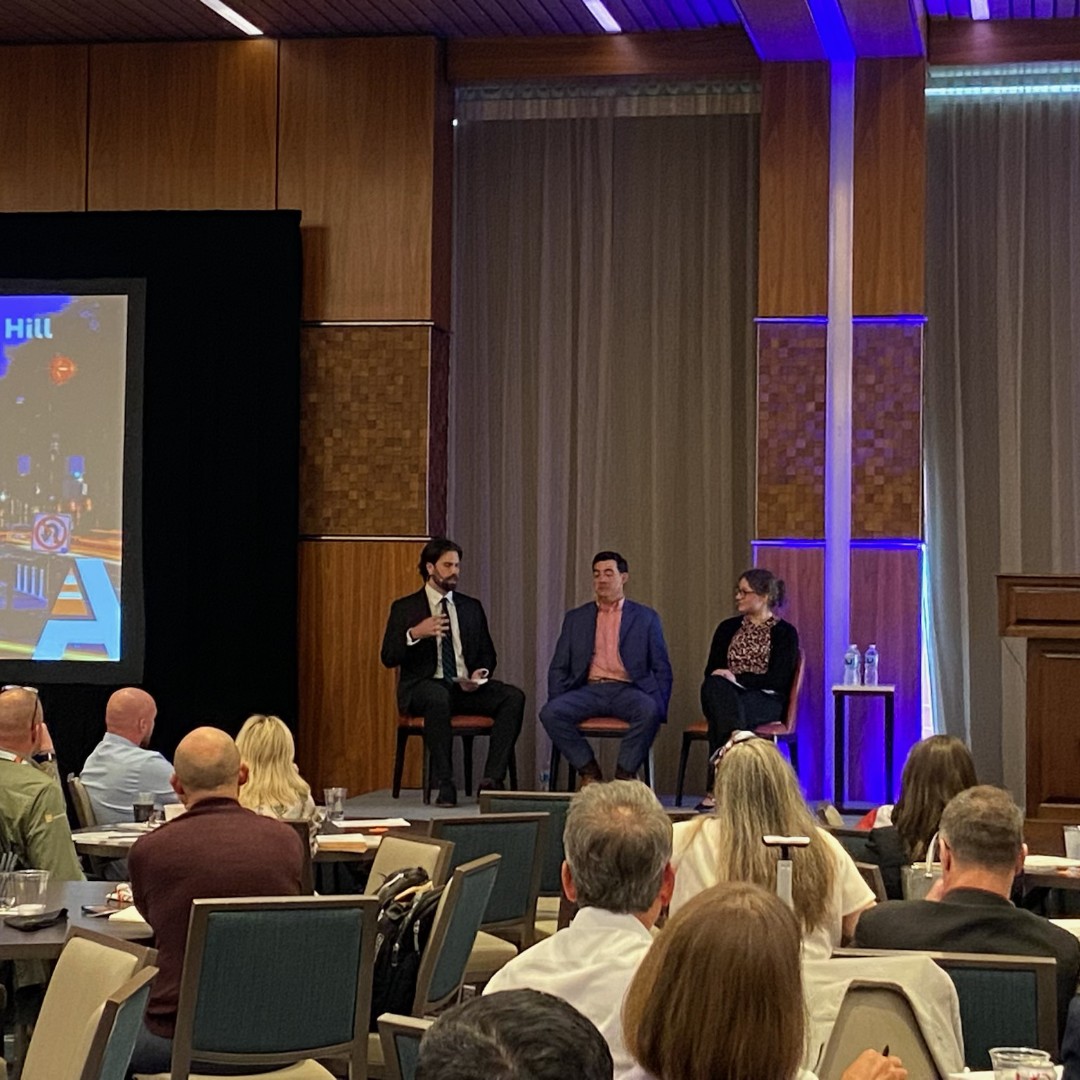 ATSSAHQ's tweet photo. Day 1 of #ATSSA's 2026 Legislative Briefing & Fly-In kicked of this record-breaking event with resounding success!

As the largest Fly-In in ATSSA history, over 150 members and industry leaders, including 57 first time attendees, have gathered in Washington, D.C., to meet with their congressional leaders and staff and advocate on vital roadway safety infrastructure issues and policies.

During today's Legislative Briefing, attendees heard from government and industry leaders on a variety of roadway safety topics including @USDOTFHWA Director of Office Safety Technologies, Jessie Yung, and a Policy Panel on Work Zone Safety in the Highway Bill with Mitch Baldwin of @NAPATweets and Elisabeth Raczek of the Office of @sencortezmasto.

ATSSA’s 2025-2026 Leadership Academy cohort also had an eventful Day 1 of the 2026 Legislative Briefing & Fly-In. Along with participation in the Legislative Briefing, members had the opportunity to grow their public relations skills by participating in curated mock talk show interviews as part of ATSSA’s comprehensive media training.

Tomorrow, members will meet directly with key policymakers to share the vital message of roadway safety. Follow along and please like and share our posts about meetings and help spread the word! #ATSSAFlyIn26 #SaferRoadsSaveLives