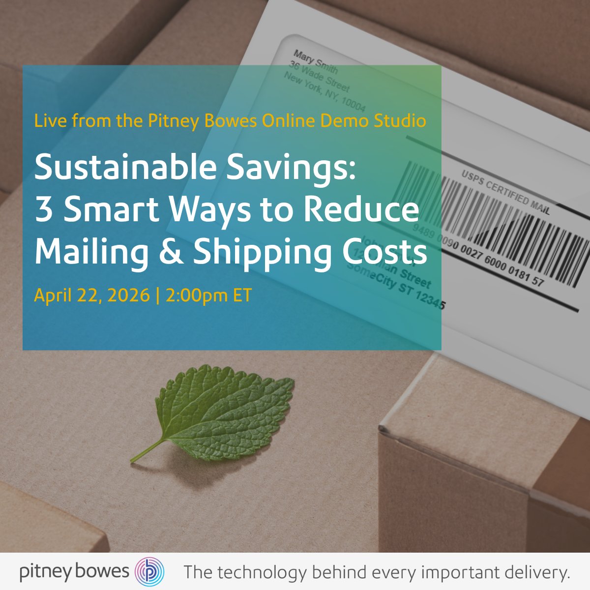 Pitney Bowes tweet media