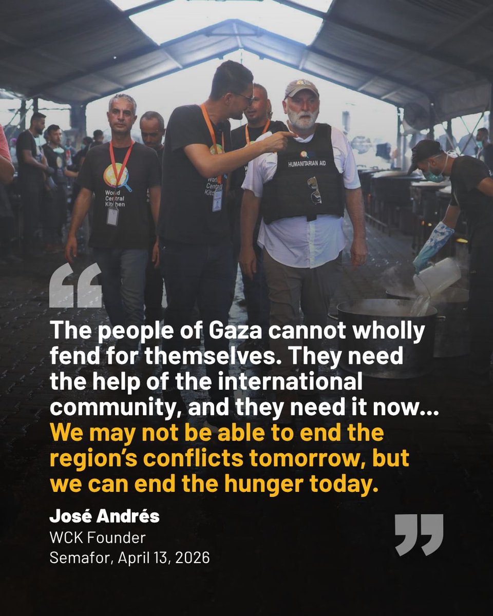 Chef José Andrés 🕊️🥘🍳 tweet media