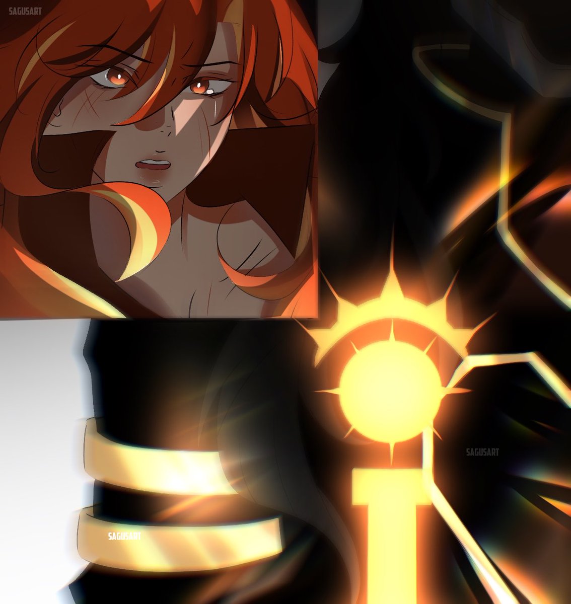 sagusart's tweet image. mavuika’s heart broke twice on that day ‼️🗣️ 
#mavuitano #capimavu