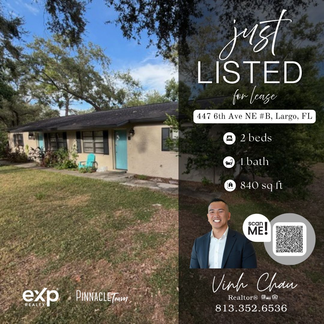 PinnacleTeamUS's tweet image. Just Listed! 🏠 New on the market and ready for its next owner. Contact us for more details and availability.

#JustListedFL #PinnacleTeam #PinnacleTeamFL #PinnacleTeamUS #EXPRealty #EXPRealtyFL #RealEstate #RealEstateFL #Realtor #RealtorFL #FloridaHomes #FloridaRealEstate