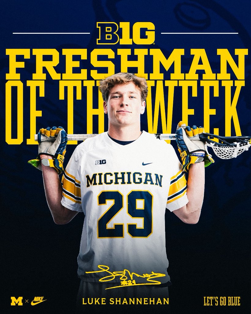 Michigan Men's Lacrosse tweet media