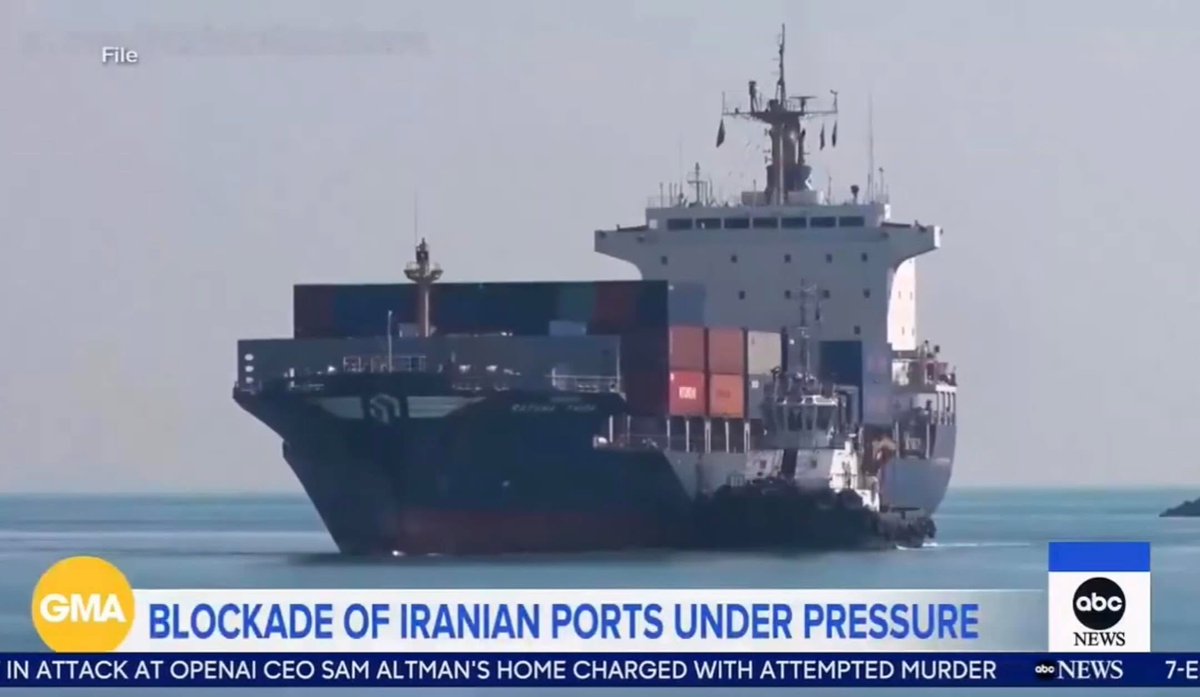 The99Percenter's tweet image. Iran Blockade: What Iran Blockade? end-the-duopoly.com/2026/04/14/ira… #TrumpWarCrimes #ImpeachTrump