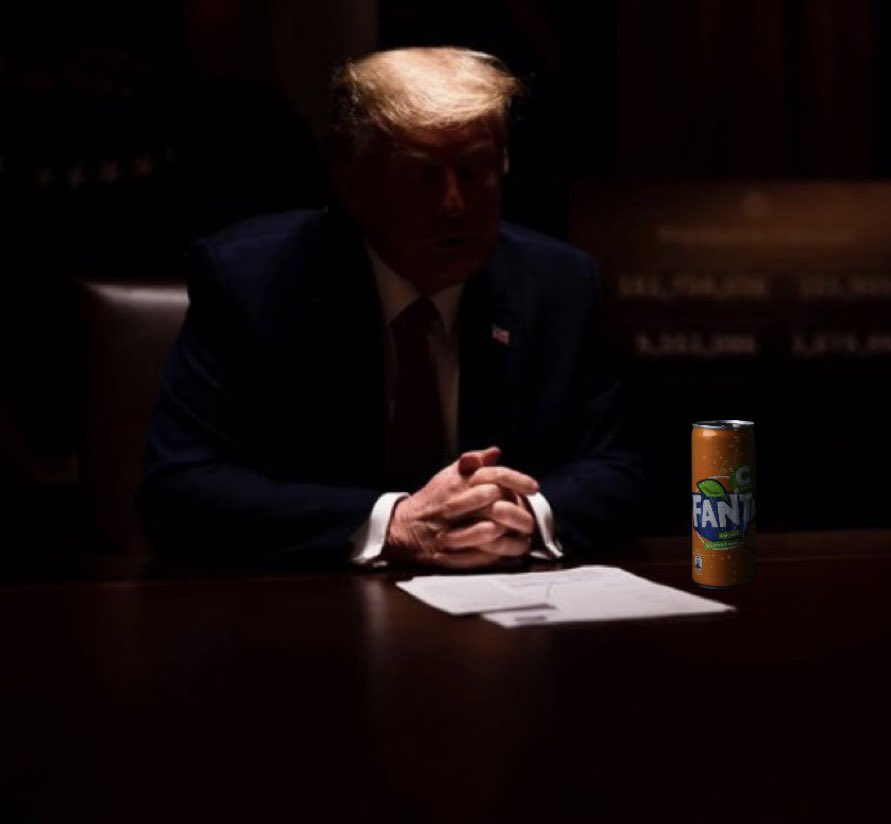 “Would you like a Fanta Dr… it’s fresh-squeezed”