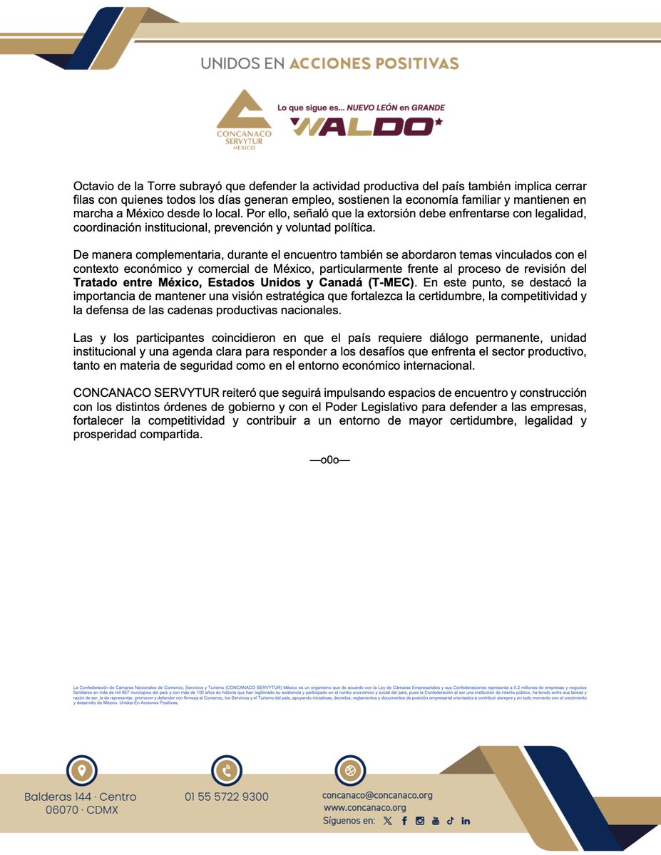 CONCANACO SERVYTUR tweet media