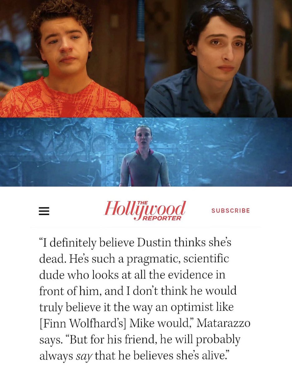 chloesarcher's tweet photo. this is so funny bcs this is the EXACT way i took dustin’s “i believe” Great acting gaten no notes https://t.co/Zeclu72VDv