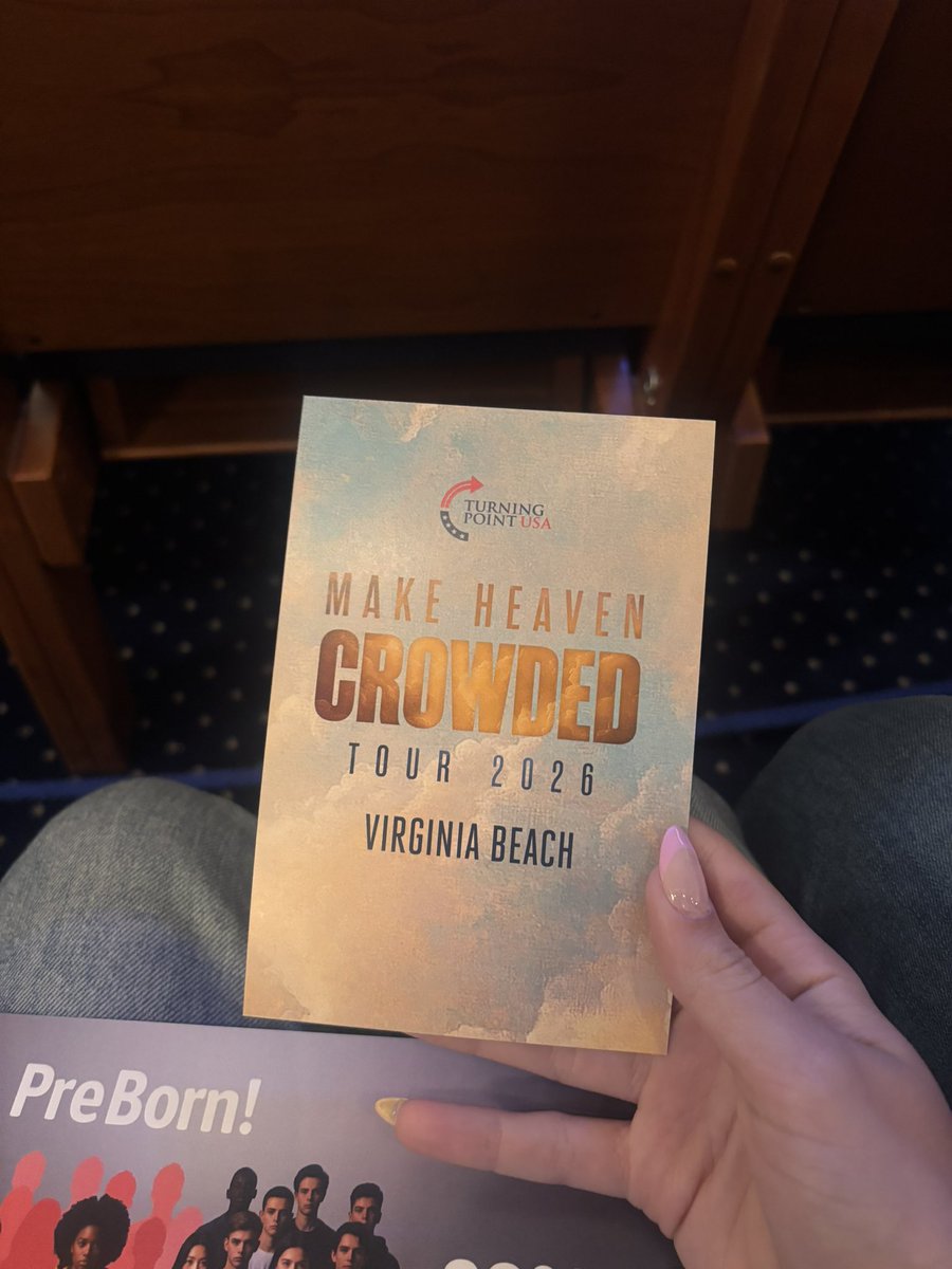 Major props to the Spotsylvania High School Club America leadership! They took a trip to the Turning Point Faith Tour Stop in Virginia Beach after a long school day! 🙏 <a href="/tpusastudents/">TPUSA Students</a> <a href="/tpusafaith/">TPUSA Faith</a>