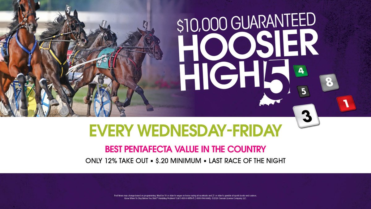 Harrah's Hoosier Park tweet media