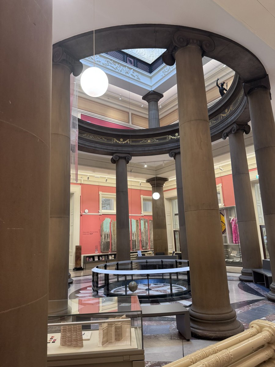 MelClose55's tweet photo. Another positive to this morning’s staff training @HarrisPreston ?
I could look around, during the break, on my own !!
Had to see the new #EdithRigby &amp; #SirRixhardArkwright Sculptures.
A great morning all round ❤️ https://t.co/o9Na9kVXBw