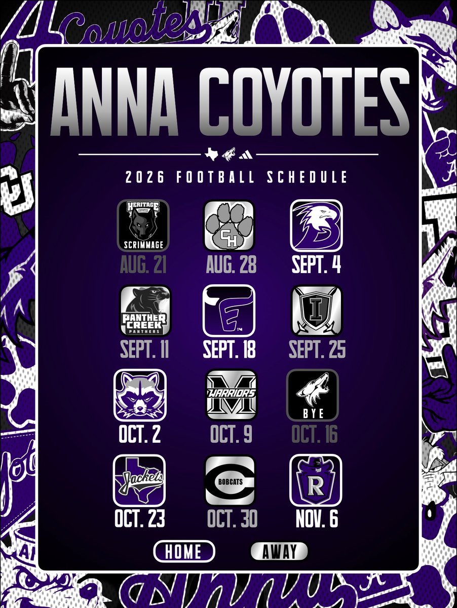 Anna Coyotes Football tweet media
