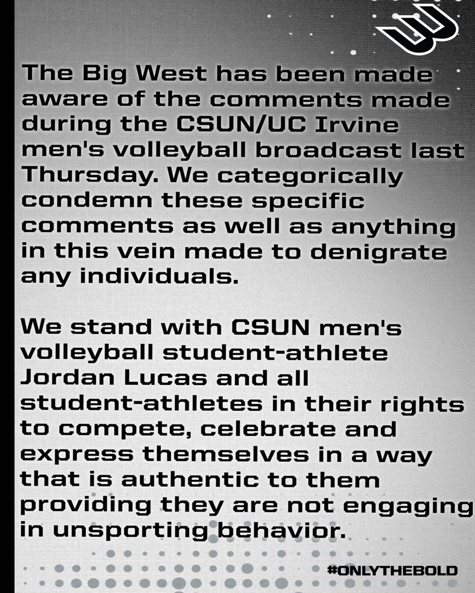 The Big West tweet media