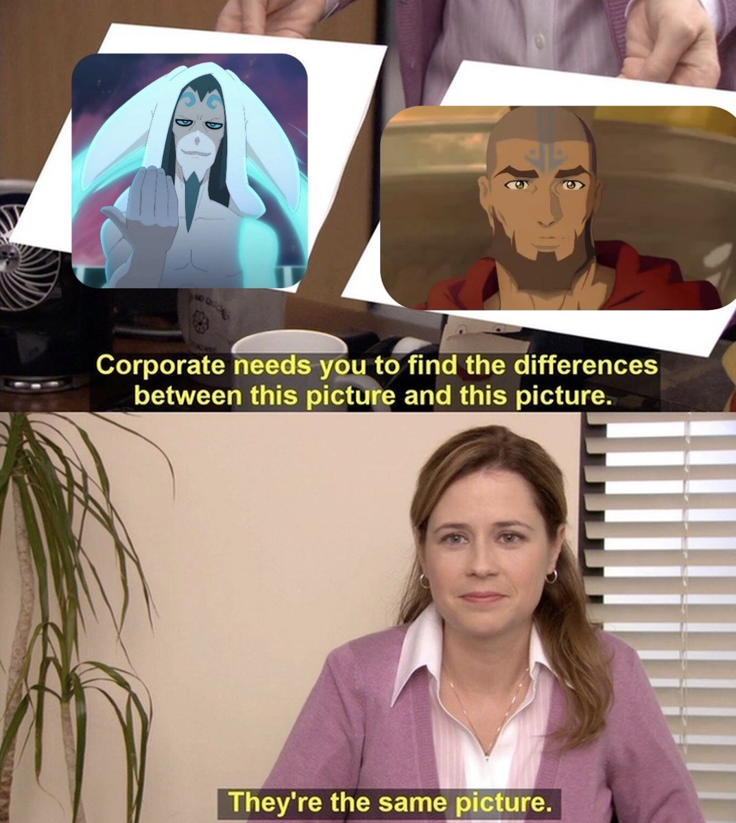 Contraryy_'s tweet photo. SPOILERS #avatar
Ahh the old ahh awakened sage bad guy Trope https://t.co/VRz5kyxL0X