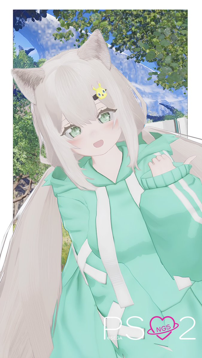 おはようございます！
こけぴよ！🐥ﾋﾟﾖﾋﾟﾖ🐤

 #メンテの日なのでssを貼る 
 #PSO2NGS_SS 
 #ma7ロゴ