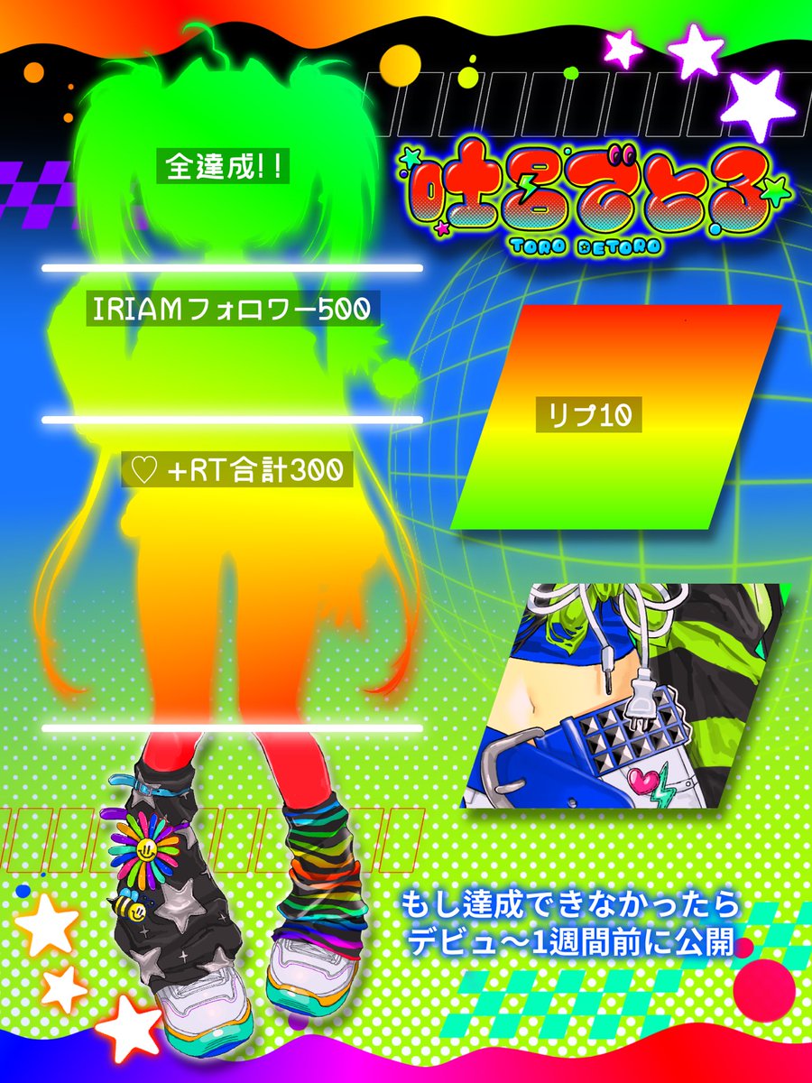 吐呂でとろ📛🛜@立ち絵公開チャレンジ中 tweet media