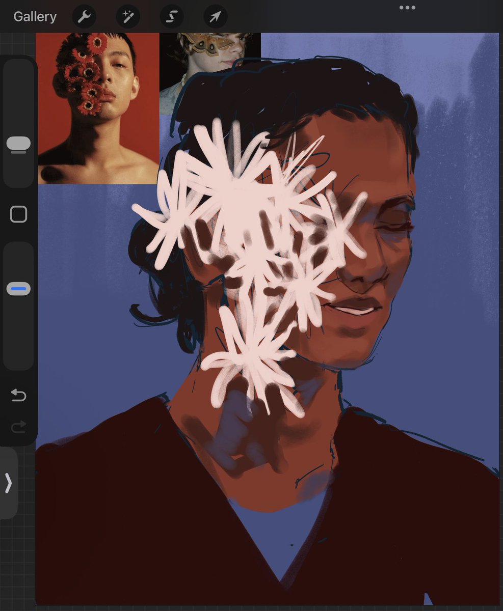 chalkmoose's tweet image. can yall tell me which version u like better im working on somethaaang