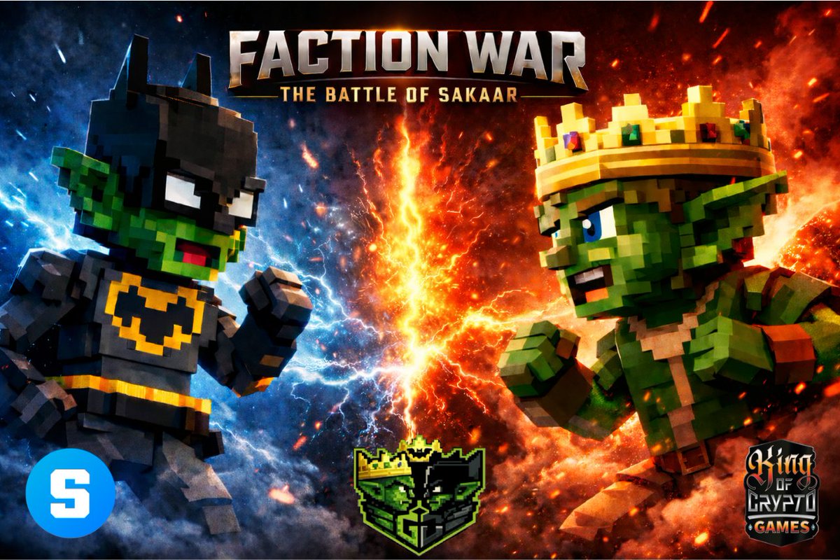 KOCGAMESCO's tweet photo. 🎮PLAY NOW
🏠https://t.co/6YhqZlUCID
🏰https://t.co/yhUsnV8HKK
🛒KOCGAMES Gear + Assets
https://t.co/ntD7HQLSGg
💬KOCGAMES Discord
https://t.co/Zx2Qh4SJNu
🌐KOCGAMES Site
https://t.co/n1FqSknoyh
⚔️Choose your side. War is coming👀
#GoblinGang #Sandfam #TheSandboxGame https://t.co/02IjODxIbG