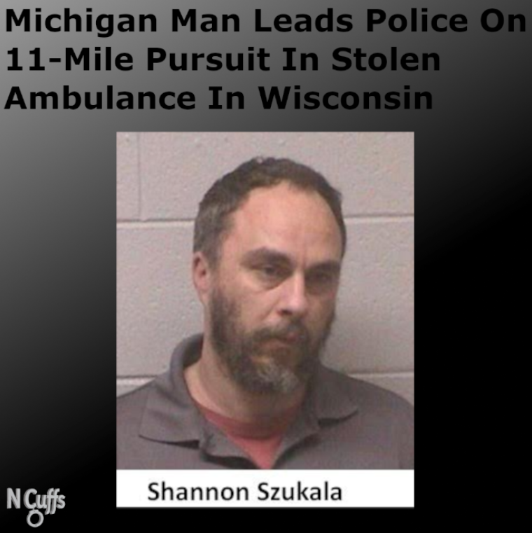Michigan Man Leads Police On 11-Mile Pursuit In Stolen Ambulance In ...