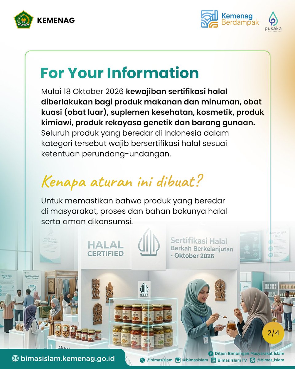 Bimas Islam, Kemenag tweet media