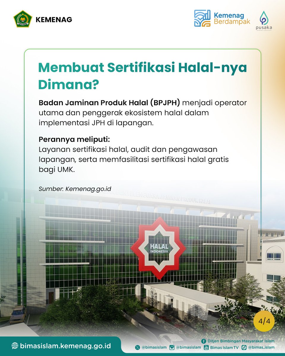 Bimas Islam, Kemenag tweet media