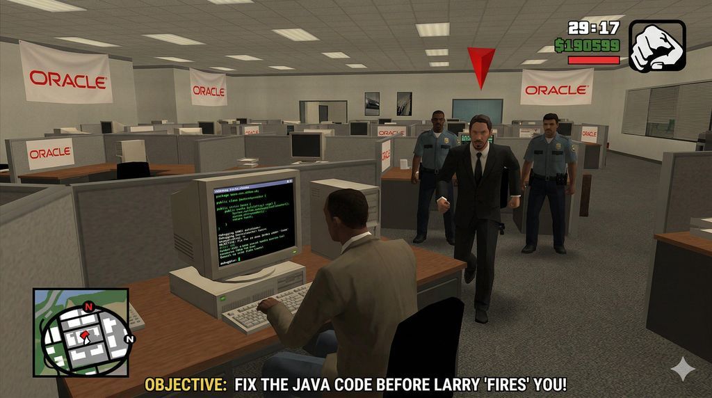 bjellesma's tweet image. Early footage of GTA looks good! #Reddit #ProgrammerHumor