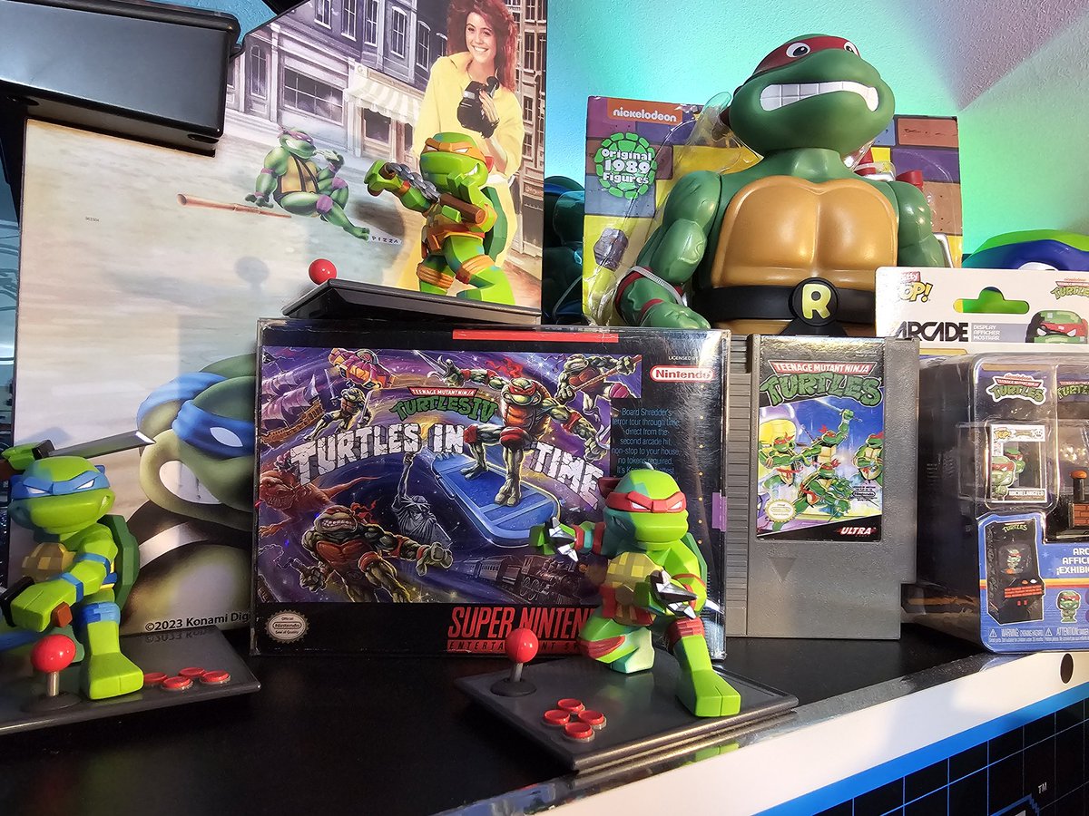KaneTime22's tweet photo. One of my favorite, if not my favorite beat'em ups #gaming #tmnt #snes #turtlesintime https://t.co/ZIOcNzQgT5