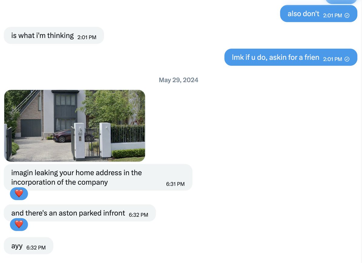 STACCoverflow's tweet image. fuck alonshouse
meet alonshouse0
had it in my dms since may 30 2024 
didn't post it cuz I ain't evil, didn't even think to
then those (maybe, imho) pedos sent me to jail
sooooo
this ain't a resentment, rite
rite?
anyway
all proceeds to proofv3