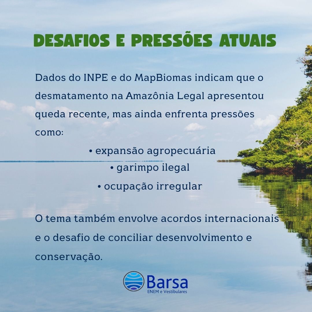Barsa_ofc's tweet photo. A Amazônia vai além da biodiversidade: envolve disputas políticas, interesses econômicos e debates globais. Entender esse cenário é essencial para provas e para a análise crítica do mundo atual.
#Enem2026 #Geopolítica #Amazônia #BarsaNaRede #Vestibulares https://t.co/u6kvdlM4dc