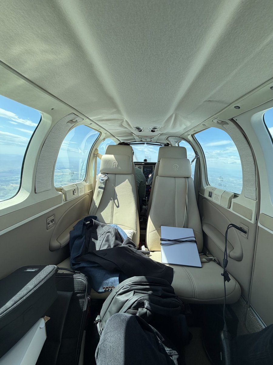 sydor_greg's tweet image. There’s something to be said for using the same product you sell to also grow your business: private aviation 

Today, I headed to rural Virginia with @pj_quant to meet a prospect who called our office looking for help with purchasing a PC-24. 

At the end of the meeting he asked