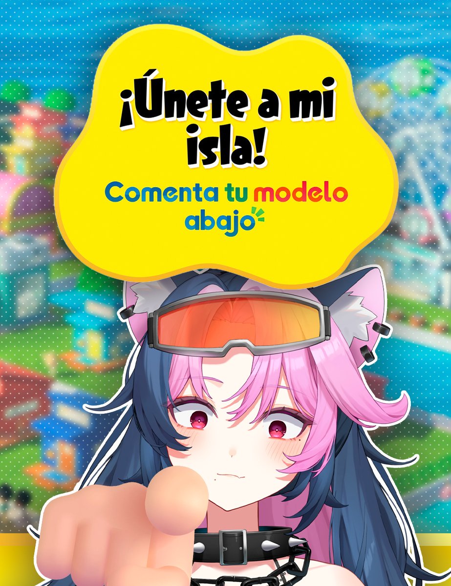 ‼️ Ú𝐍𝐄𝐓𝐄 𝐀 𝐌𝐈 𝐈𝐒𝐋𝐀 ‼️

Tomodachi Life sale mañana y quiero hacer una gran isla lesbiab llena de VTubers, ¡así que por favor comenta tu modelo si tengo permiso de agregarte a mi partida! 🩷

Iré yendo de a poco, pero me aseguraré de crear la isla más lesbiab que hay!!!