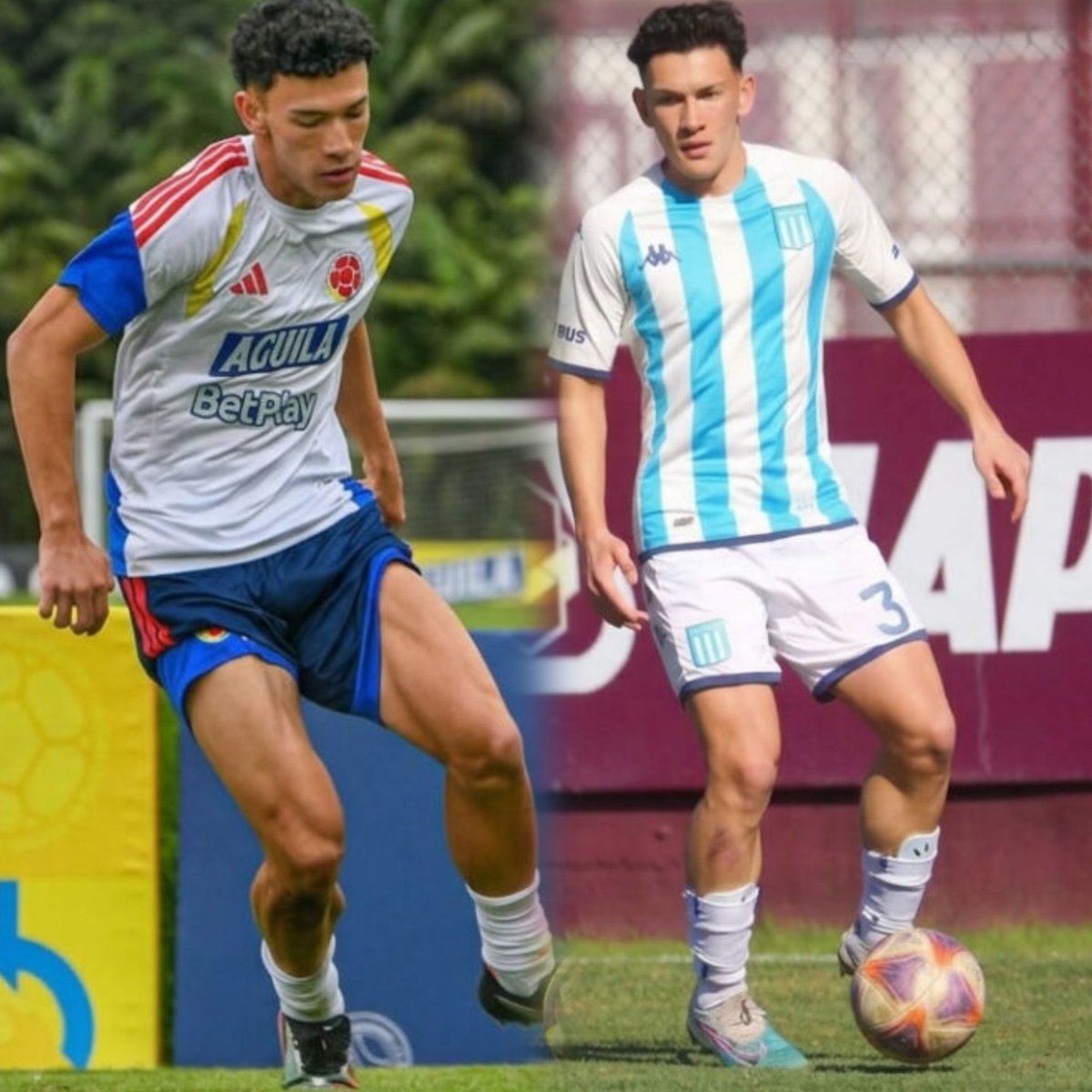 RacingRadioClub's tweet photo. 💪 DEL TITA A LA SELECCIÓN TRICOLOR

Leandro Solarte Alvariñas, lateral izquierdo de 19 años de las inferiores de Racing que nació en Argentina y es de padre Colombiano y madre Española, fue nuevamente convocado a la Selección Colombia Sub-20. https://t.co/BsAE62HUGF