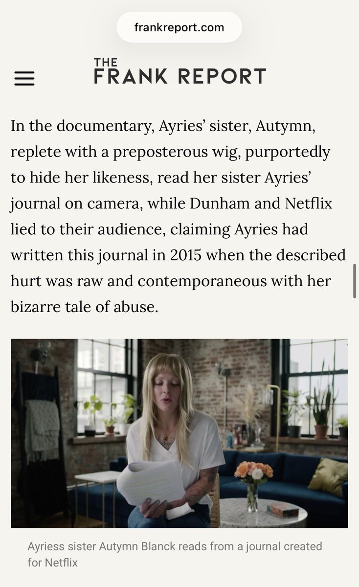 codyclarke's tweet photo. The bullshit OneTaste doc Lena Dunham produced—built on provable fraud admitted to by even the prosecution, and inadmissible in court—STILL is on Netflix to this day, with no disclaimer explaining this

If youre deep state protected like Lena Dunham, you can do whatever you want https://t.co/3s8yOpkPX1