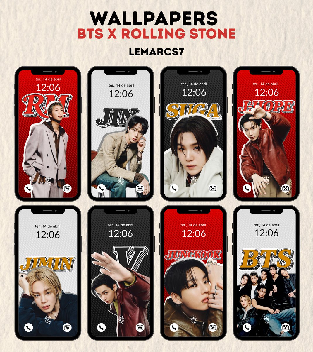 BTS x ROLLING STONE | SWIM | LAYOUT | WALLPAPER | BTS IS BACK | ARIRANG #BTS #OT7 #SWIM #Namjoon #Jin #Suga #jhope #Jimin #Taehyung #Jungkook #BTSWALLPAPER #btslockscreen